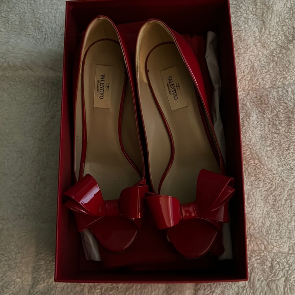 Valentino red shoes